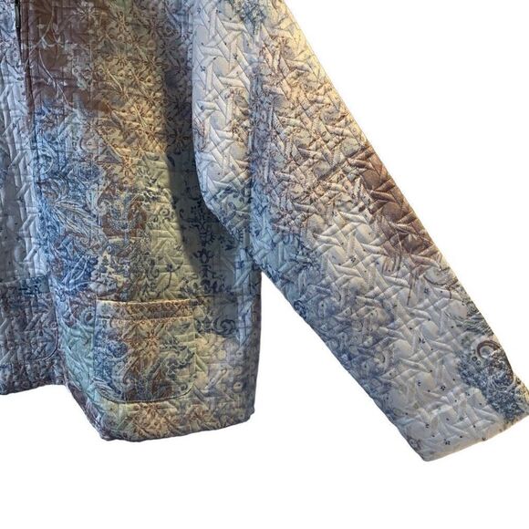 Pre Owned Women’s Preswick & Moore Petite Full Zip Jacket Sz PL Fashion Style - Picture 9 of 12